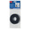 HellermannTyton Cable Tie, Hook and Loop, 25m x 13 mm, Black PA (Loop), PP (Hook), Pk-1pack