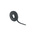 HellermannTyton Cable Tie, Hook and Loop, 25m x 13 mm, Black PA (Loop), PP (Hook), Pk-1pack