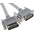 RS PRO Male GPIB to Male GPIB Parallel Cable, 4m, Grey Sheath
