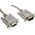 Roline Male 9 Pin D-sub to Female 9 Pin D-sub Serial Cable, 6m