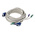 RS PRO Male PS/2 x 2; VGA to Male PS/2 x 2; VGA KVM Cable