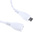 Cable Power USB 2.0 Cable, Male Micro USB B to Female Micro USB B USB Extension Cable, 200mm