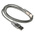 RS PRO USB 2.0 Cable, Male USB A to Male USB B Cable, 1m