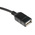 RS PRO USB 2.0 Cable, Male USB B to Female USB A Cable, 150mm
