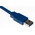 RS PRO USB 3.0 Cable, Male USB A to Male USB A Cable, 3m