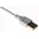 RS PRO USB 2.0 Cable, Male USB A to Male USB A Cable, 800mm