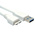 RS PRO USB 3.0 Cable, Male USB A to Male Micro USB B Cable, 800mm
