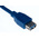 RS PRO USB 3.0 Cable, Male USB A to Female USB A USB Extension Cable, 2m