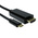 RS PRO USB 3.1 Cable, Male USB C to Male HDMI Cable, 3m