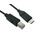 RS PRO USB 2.0 Cable, Male USB C to Male USB B Cable, 1m
