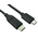 RS PRO USB 2.0 Cable, Male USB C to Male Micro USB B Cable, 3m
