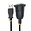 StarTech.com Male USB A to Male 9 Pin D-sub Serial Cable
