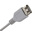 RS PRO USB 2.0 USB Extension Cable, Male USB A to Female USB A USB Extension Cable, 1m