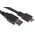 Roline USB 3.0 Cable, Male USB A to Male Micro USB B Cable, 2m