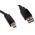 Roline USB 2.0 Cable, Male USB B to Male USB A Cable, 1.8m