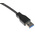 RS PRO USB 3.1 Cable, Male USB A to Male USB C Cable, 1m