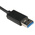 Roline USB 3.1 Cable, Male USB A to Male USB C Cable, 500mm