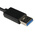 Roline USB 3.1 Cable, Male USB A to Male USB C Cable, 1m