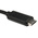 Roline USB 2.0 Cable, Male Micro USB B to Male Micro USB B Cable, 300mm