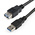 StarTech.com USB 3.0 Cable, Male USB A to Female USB A USB Extension Cable, 2m