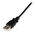 StarTech.com USB 2.0 Cable, Male USB A to Male Barrel Power Connector Cable, 1m