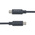 StarTech.com USB 2.0 Cable, Male USB C to Male USB C  Cable, 1m