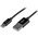 StarTech.com USB 2.0 Cable, Male USB A to Male Lightning Cable, 1m