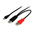 StarTech.com USB 2.0 Cable, Male USB A x 2 to Male Mini USB B Cable, 1.8m