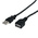 StarTech.com USB 2.0 Cable, Male USB A to Female USB A USB Extension Cable, 3m