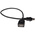 StarTech.com USB 2.0 Cable, Male Mini USB B to Female USB A Cable, 300mm