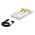 StarTech.com USB 2.0 Cable, Male USB A to Male Lightning Rugged USB Cable, 1m
