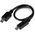 StarTech.com USB 2.0 Cable, Male Micro USB B to Male Mini USB B Cable, 200mm