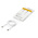 StarTech.com USB 2.0 Cable, Male Lightning to Male USB C Rugged USB Cable, 1m