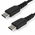 StarTech.com USB 2.0 Cable, Male USB C to Male USB C Rugged USB Cable, 2m