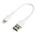 StarTech.com USB 2.0 Cable, Male USB A to Male Lightning Rugged USB Cable, 15cm