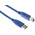 Wurth Elektronik USB 3.0 Cable, Male USB A to Male USB B Cable, 1m
