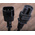 RS PRO IEC C14 Plug to IEC C15 Socket Power Cord, 2m