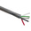 Alpha Wire Alpha Essentials Control Cable, 4 Cores, 0.35 mm², Screened, 100m, Grey PVC Sheath, 22 AWG