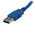 StarTech.com USB 3.0 Cable, Male USB A to Female USB A USB Extension Cable, 1m