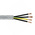 RS PRO Control Cable, 4 Cores, 1 mm², SY, Screened, 50m, Transparent PVC Sheath