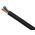 RS PRO Multicore Industrial Cable, 12 Cores, 0.5 mm², DEF STAN, Unscreened, 25m, Black PVC Sheath