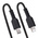 StarTech.com USB 2.0 Cable, Male Lightning to Male USB C  Cable, 500mm