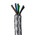 RS PRO Control Cable, 5 Cores, 2.5 mm², SY, Screened, 10m, Clear PVC Sheath