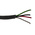 Alpha Wire Alpha Essentials Control Cable, 4 Cores, 0.35 mm², Unscreened, 30m, Grey PVC Sheath, 22 AWG