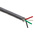 Alpha Wire Alpha Essentials Control Cable, 4 Cores, 0.09 mm², Screened, 100m, Grey PVC Sheath, 28 AWG