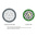 Alpha Wire EcoFlex PUR Control Cable, 2 Cores, 0.5 mm², ECO, Unscreened, 30m, Grey PUR Sheath, 20 AWG