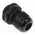 Alpha Wire FIT Series Black PA 6 Cable Gland, NPT 1/2in Thread, 6mm Min, 12mm Max, IP66, IP68