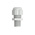 1SNG Series Light Grey PA 6 Cable Gland, M16 Thread, 4mm Min, 8mm Max, IP66, IP68