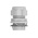 1SNG Series Light Grey PA 6 Cable Gland, PG13.5 Thread, 16mm Min, 28mm Max, IP66, IP68