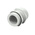 1SNG Series Light Grey PA 6 Cable Gland, M20 Thread, 6mm Min, 12mm Max, IP66, IP68